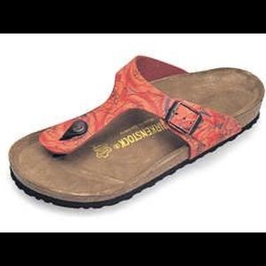 ISO Jerry Garcia Gizeh Birkenstock Sandals sz 38